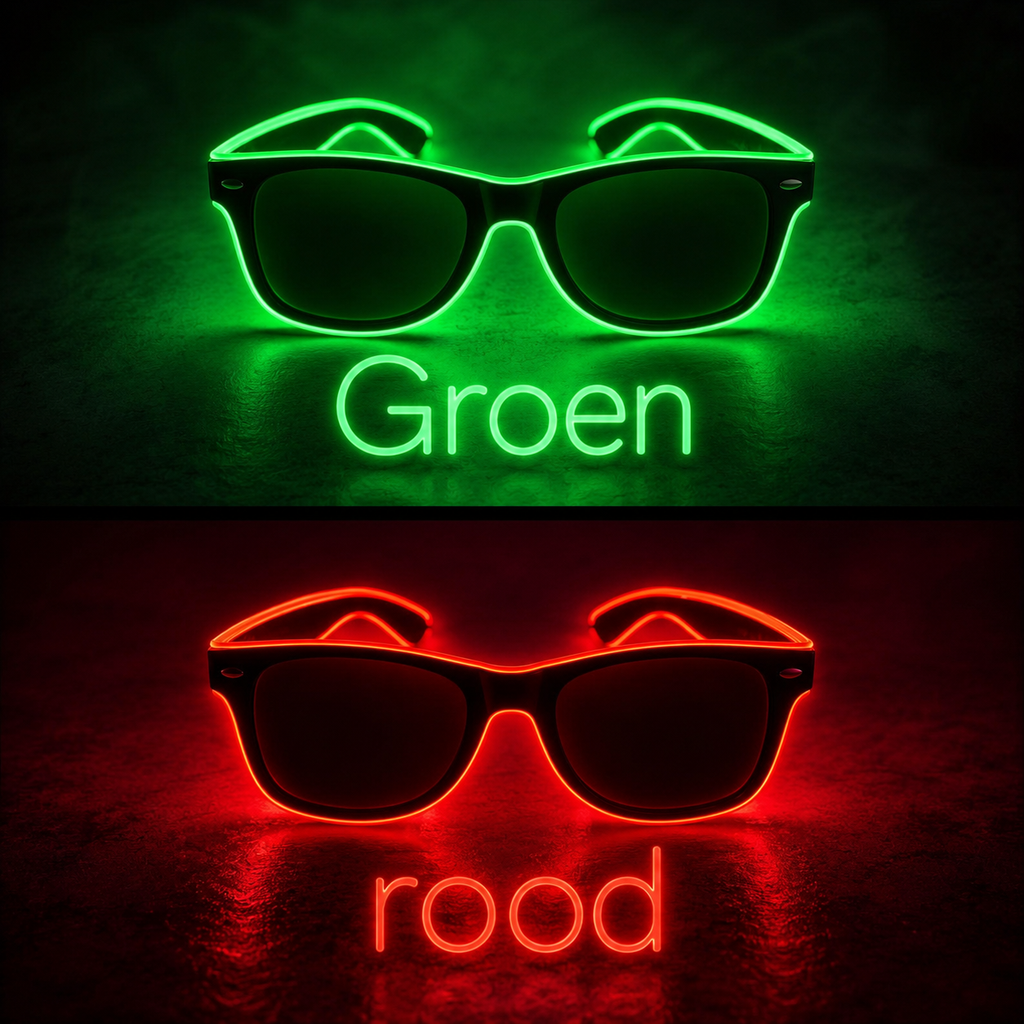 Led verlichting: EDeco feestbrillen