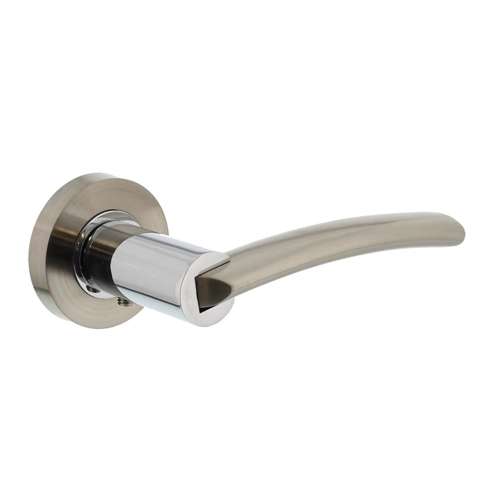 Handgreep: EDeco Duo-tone style one (Mat nikkel)