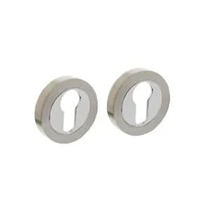 Handgreep: EDeco Duo-tone style one (Mat nikkel)