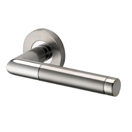 Handgreep: EDeco Duo round rvs