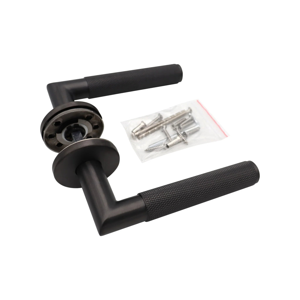 Handgreep: EDeco Estriado (Gun metal)