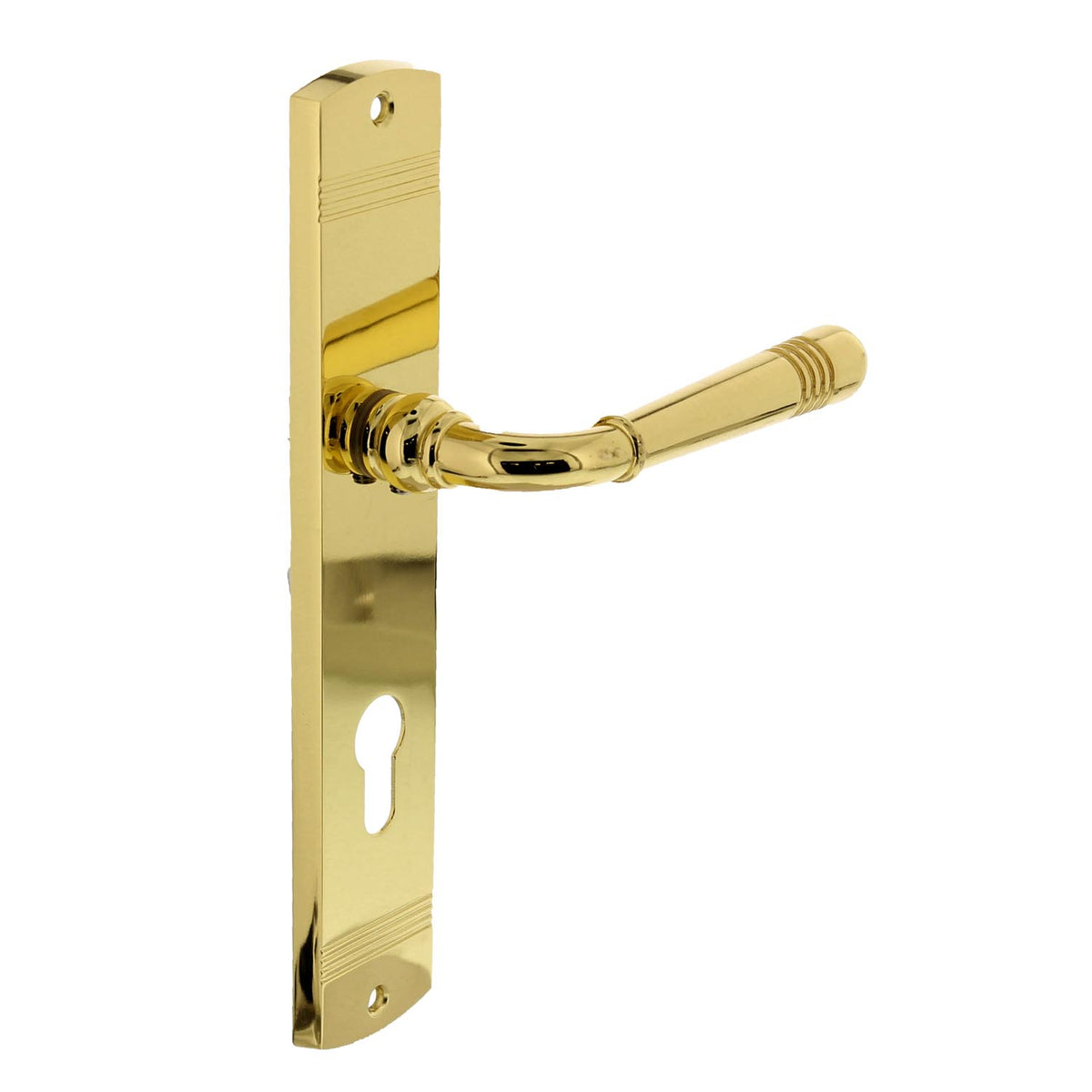 Handgreep: EDeco Longshield Linia Recta (Mat goud)