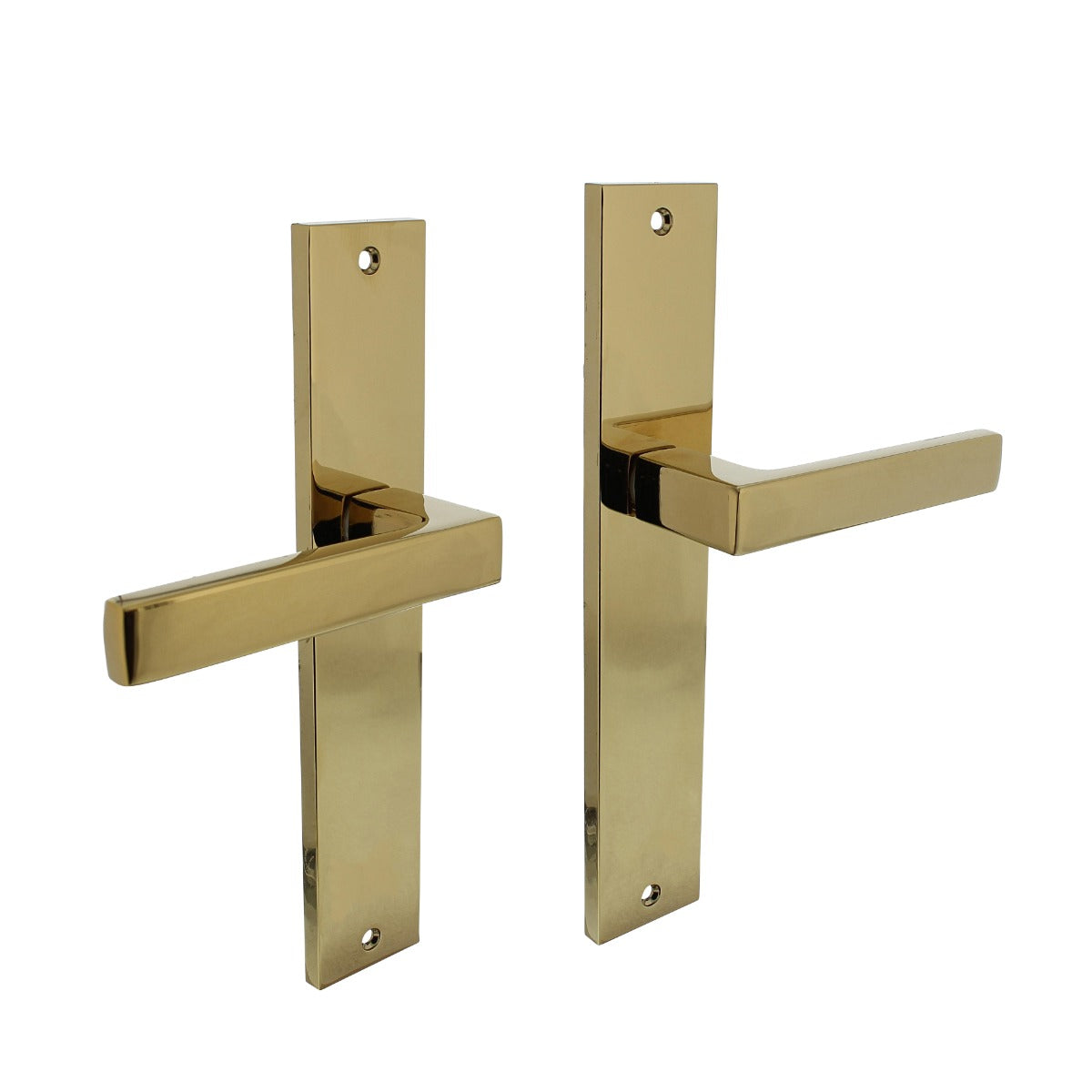 Handgreep: EDeco Longshield Recta (Mat goud)