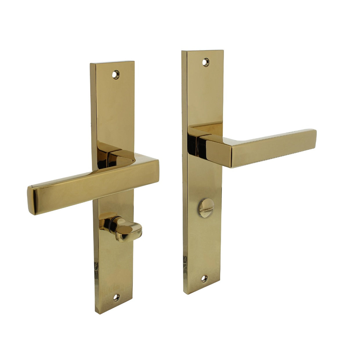 Handgreep: EDeco Longshield Recta (Mat goud)