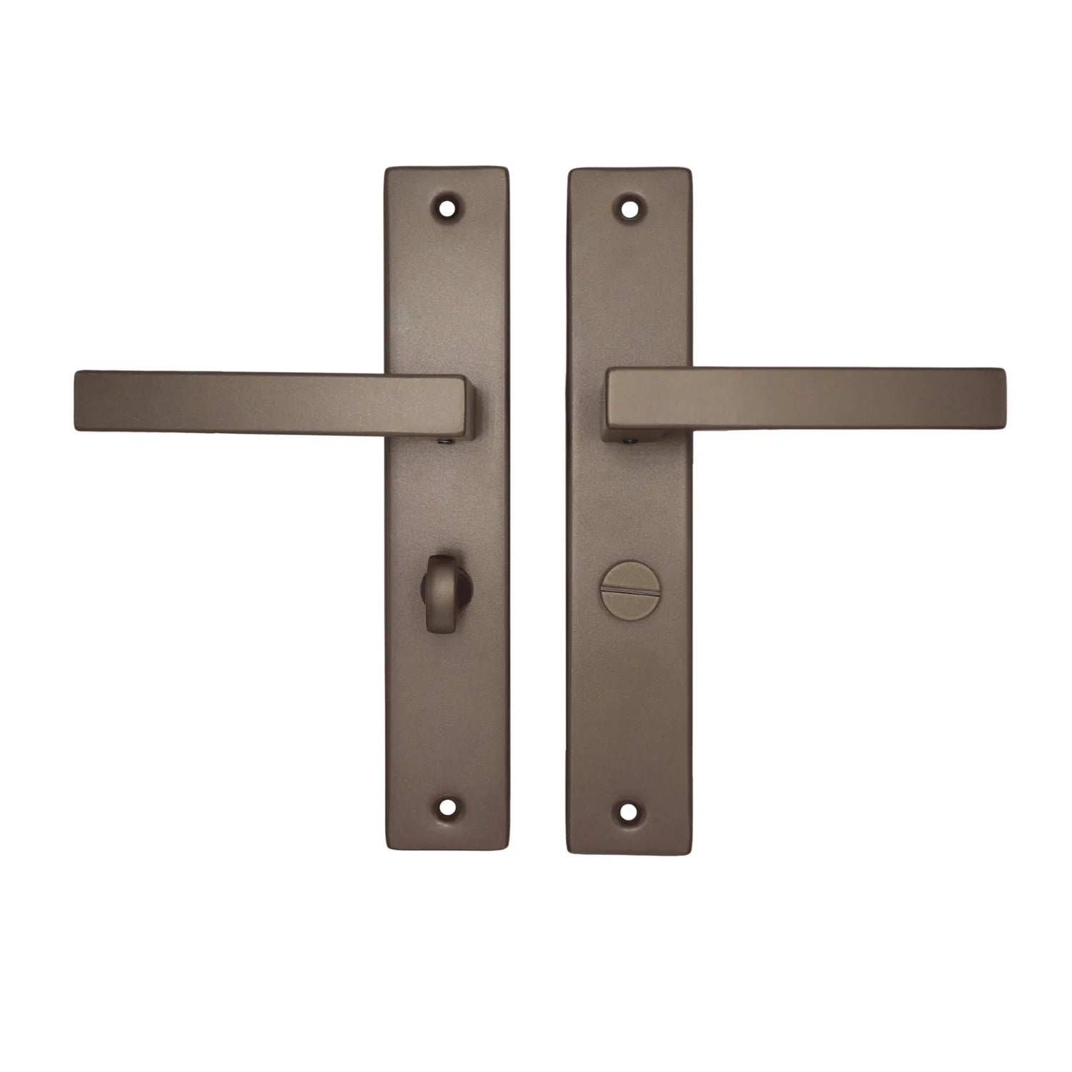 Handgreep: EDeco Longshield Clay (Donker brons)