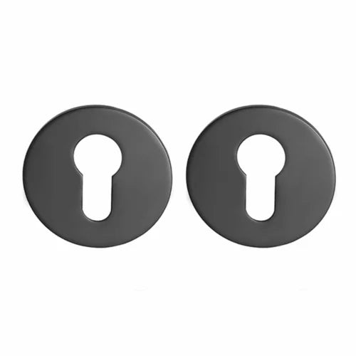 Handgreep: EDeco Ultra round flat (Mat zwart)