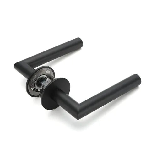 Handgreep: EDeco Ultra round flat (Mat zwart)