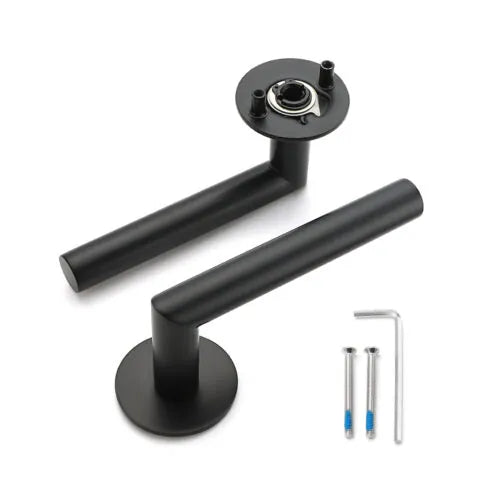 Handgreep: EDeco Ultra round flat (Mat zwart)