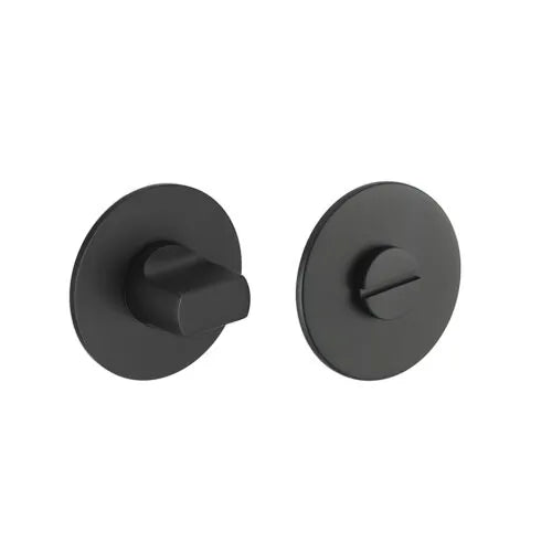 Handgreep: EDeco Ultra round flat (Mat zwart)