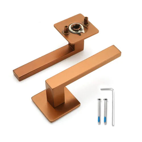 Handgreep: EDeco Square ultra flat (Brons geborsteld)
