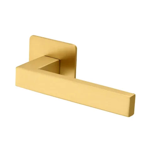 Handgreep: EDeco Square ultra flat (Mat goud)