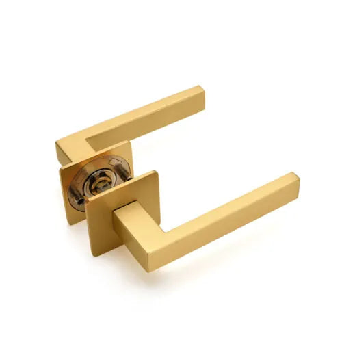 Handgreep: EDeco Square ultra flat (Mat goud)