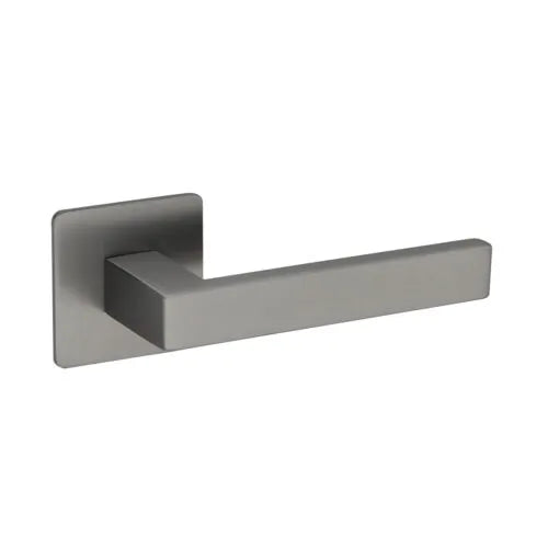 Handgreep: EDeco Square ultra flat (Gun metal)