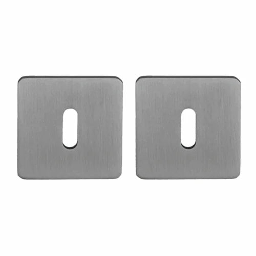 Handgreep: EDeco Square ultra flat (Gun metal)