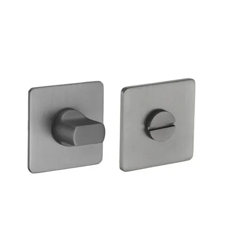 Handgreep: EDeco Square ultra flat (Gun metal)