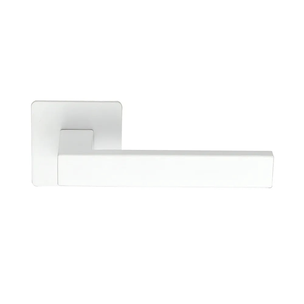Handgreep: EDeco Square ultra flat (Mat wit)