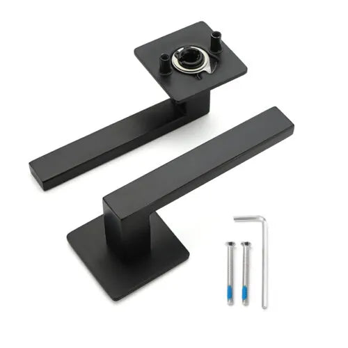 Handgreep: EDeco Square ultra flat (Mat zwart)