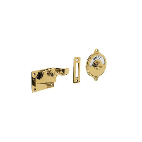 EDeco WC-overslag set met knik (Mat nikkel, Messing, Zwart)