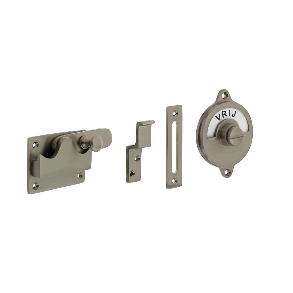 EDeco WC-overslag set vlak (Mat nikkel, Messing, Zwart) (kopie)
