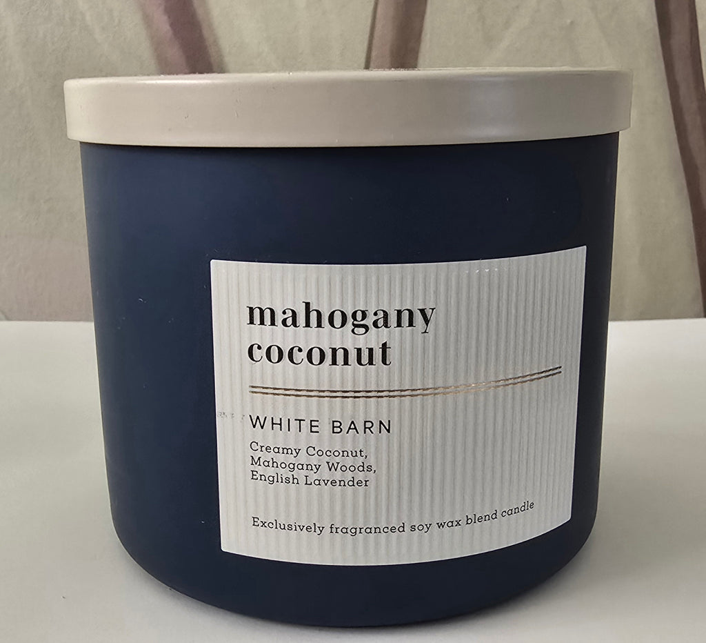 Kaarsen: EDeco Bath & Body White Barn Geurkaars