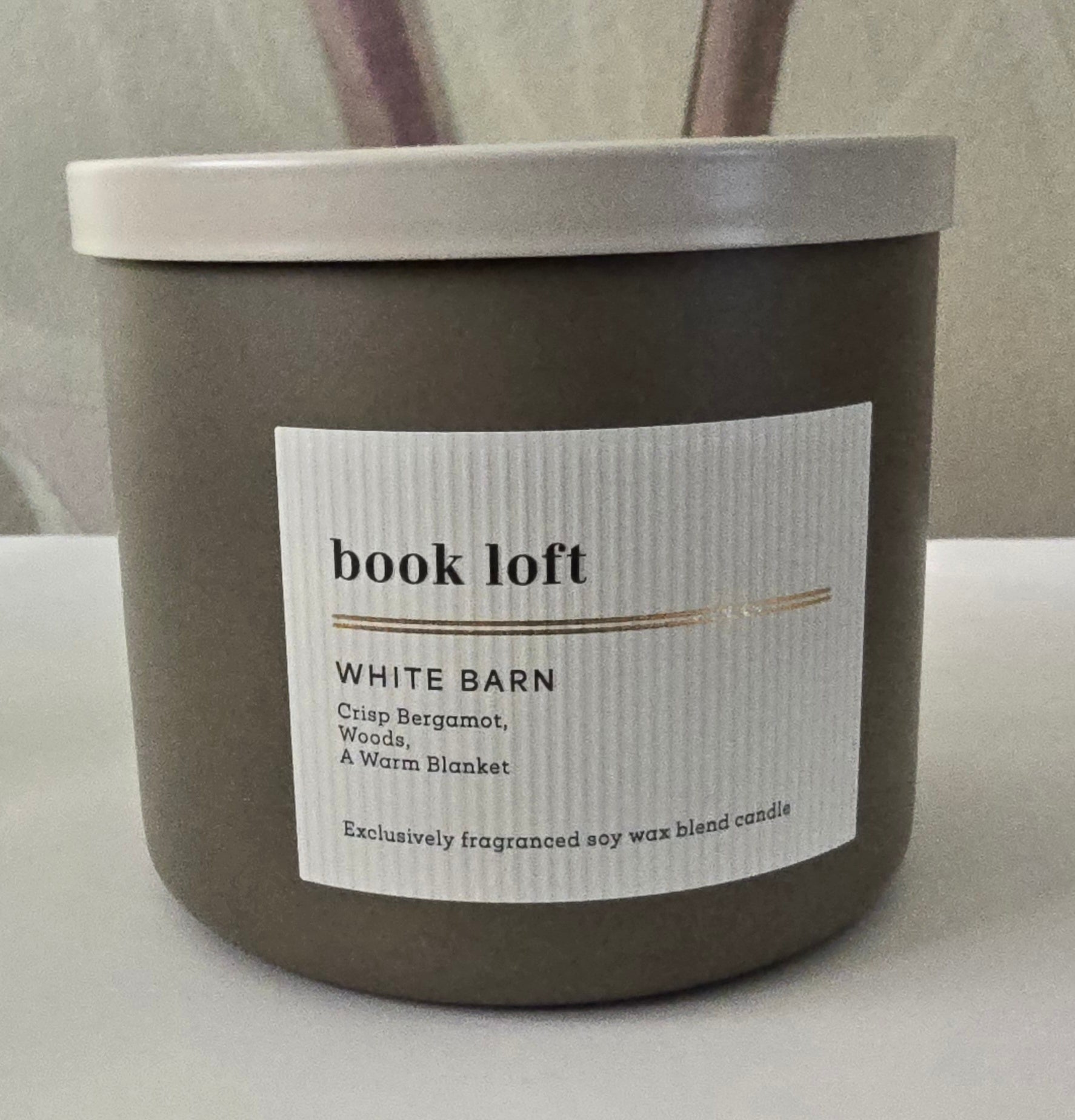 Kaarsen: EDeco Bath & Body White Barn Geurkaars