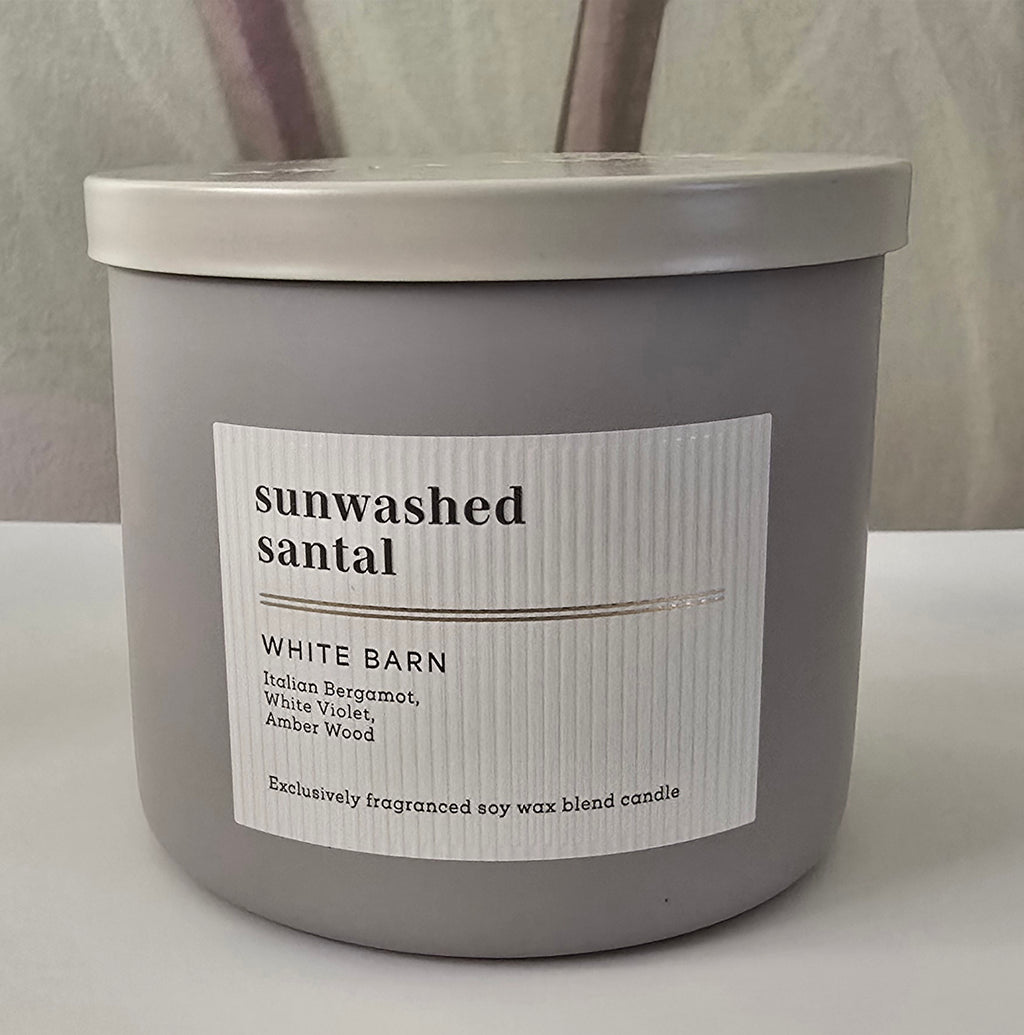 Kaarsen: EDeco Bath & Body White Barn Geurkaars