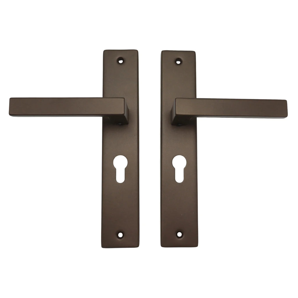 Handgreep: EDeco Longshield Clay (Donker brons)