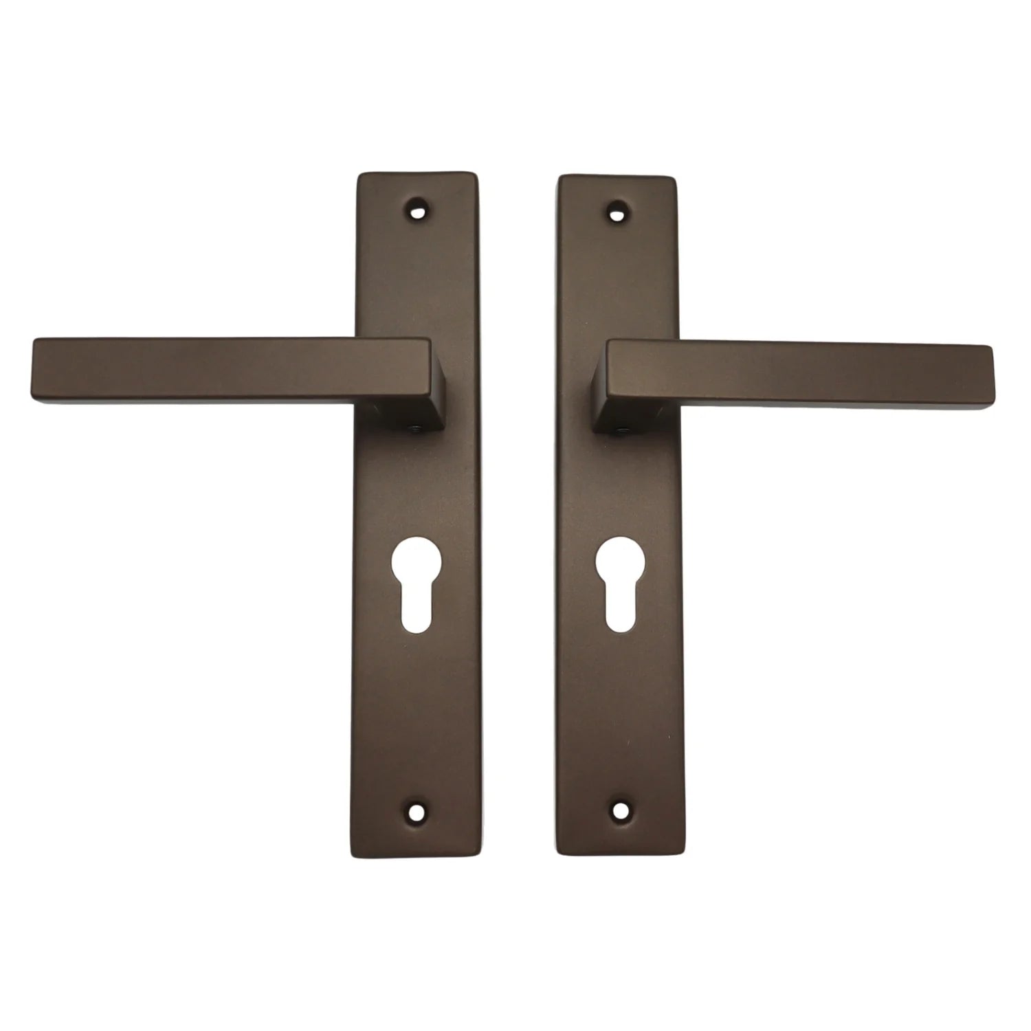 Handgreep: EDeco Longshield Clay (Donker brons)