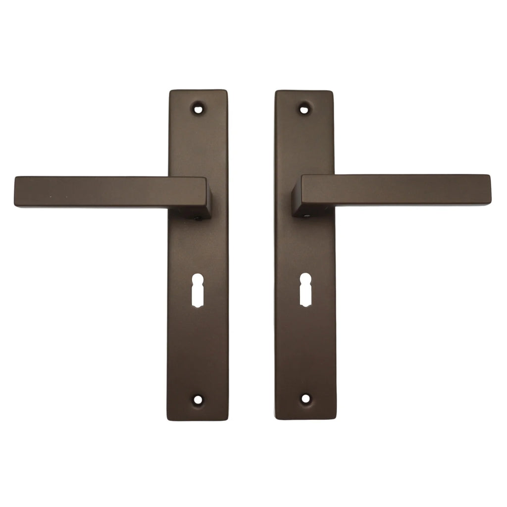 Handgreep: EDeco Longshield Clay (Donker brons)