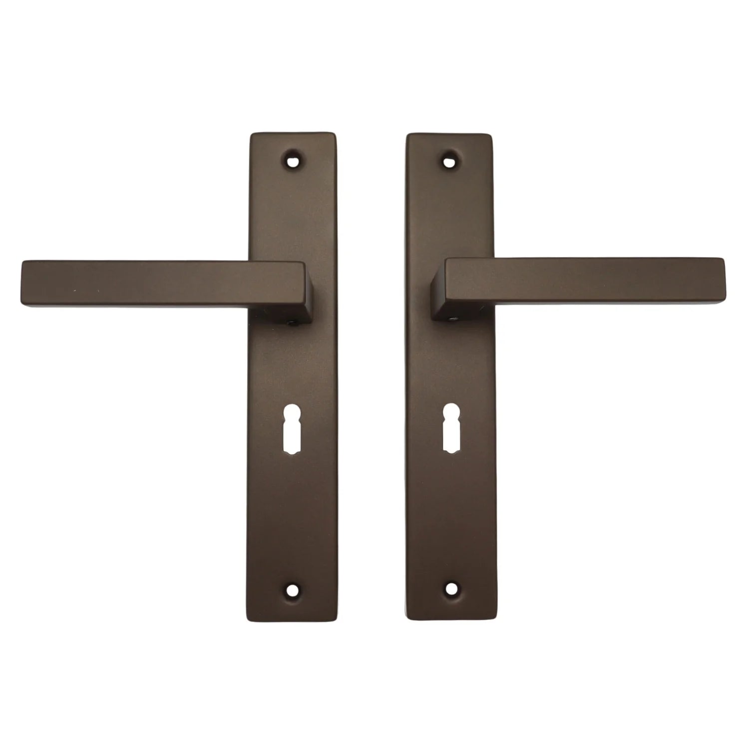 Handgreep: EDeco Longshield Clay (Donker brons)