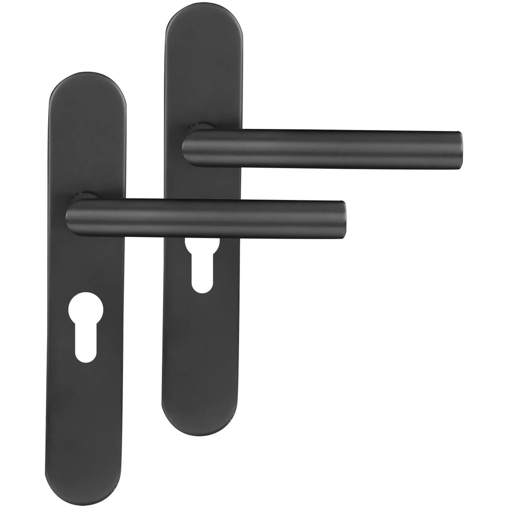 Handgreep: EDeco Longshield Lay (Gun metal)