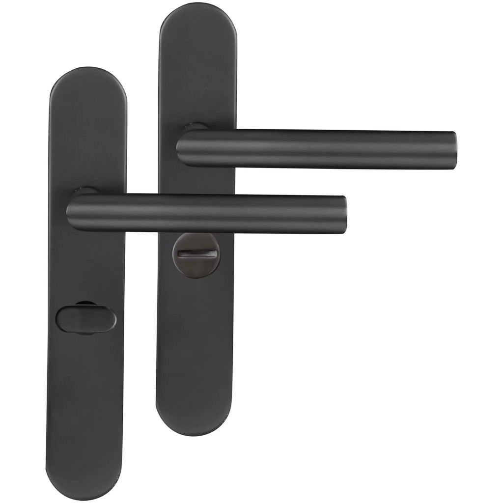 Handgreep: EDeco Longshield Lay (Gun metal)