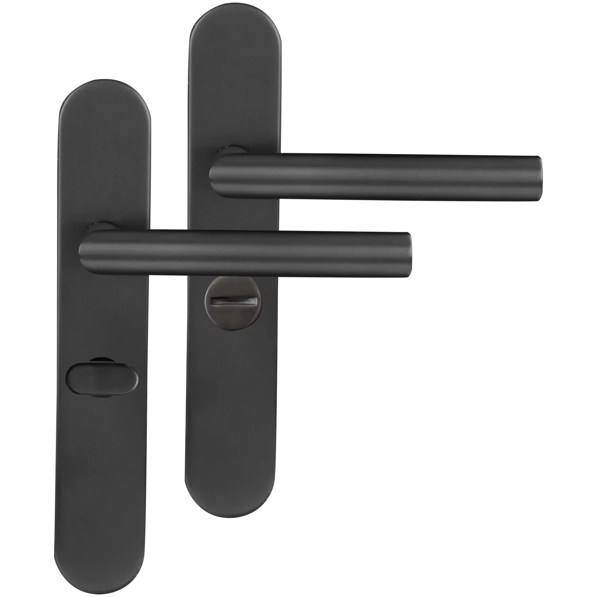 Handgreep: EDeco Longshield Lay (Gun metal)