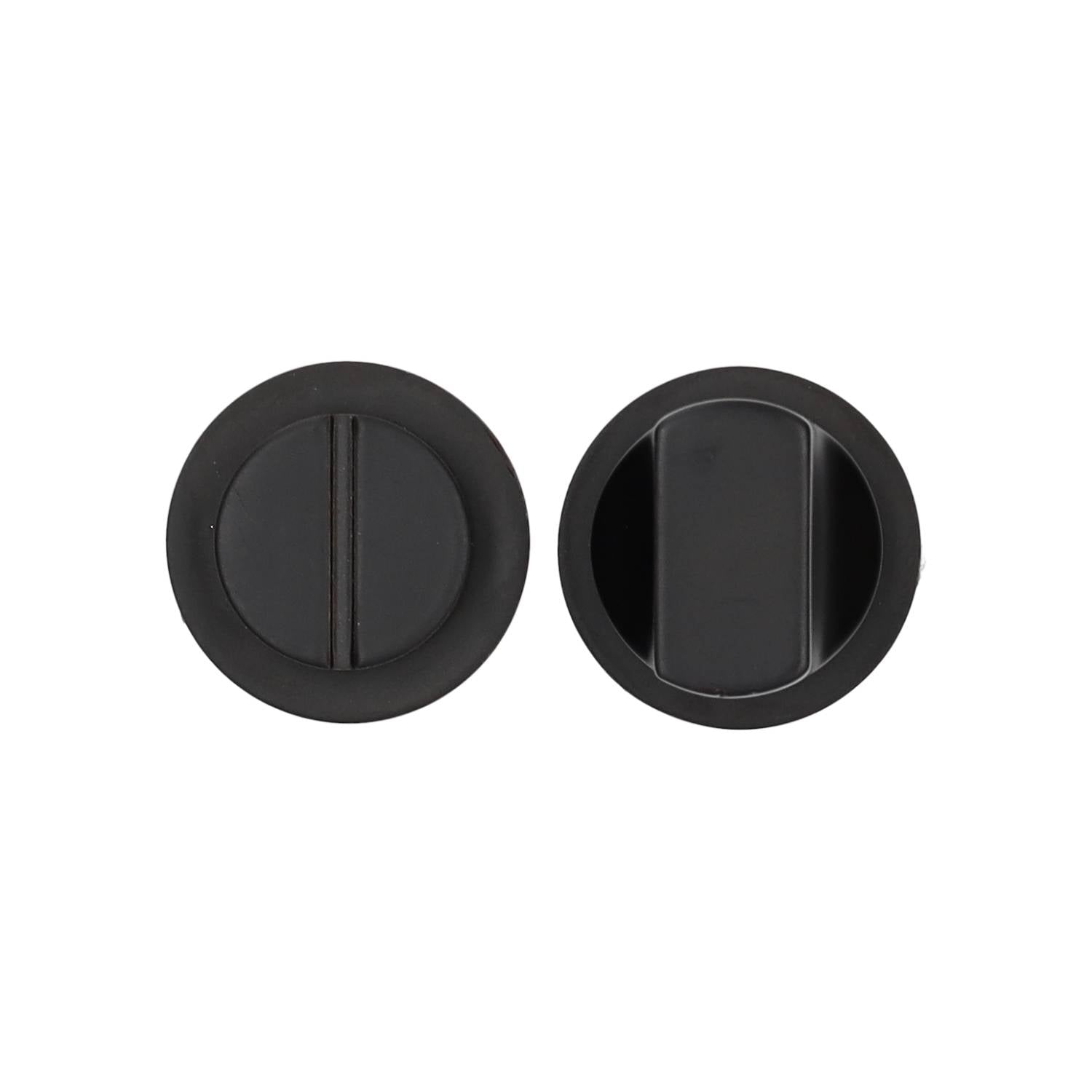 Handgreep: EDeco Redonda mini roseta (Zwart)