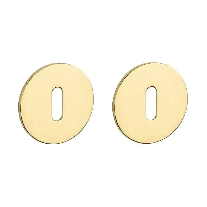 Handgreep: EDeco Ultra round flat (Gepolijst goud)