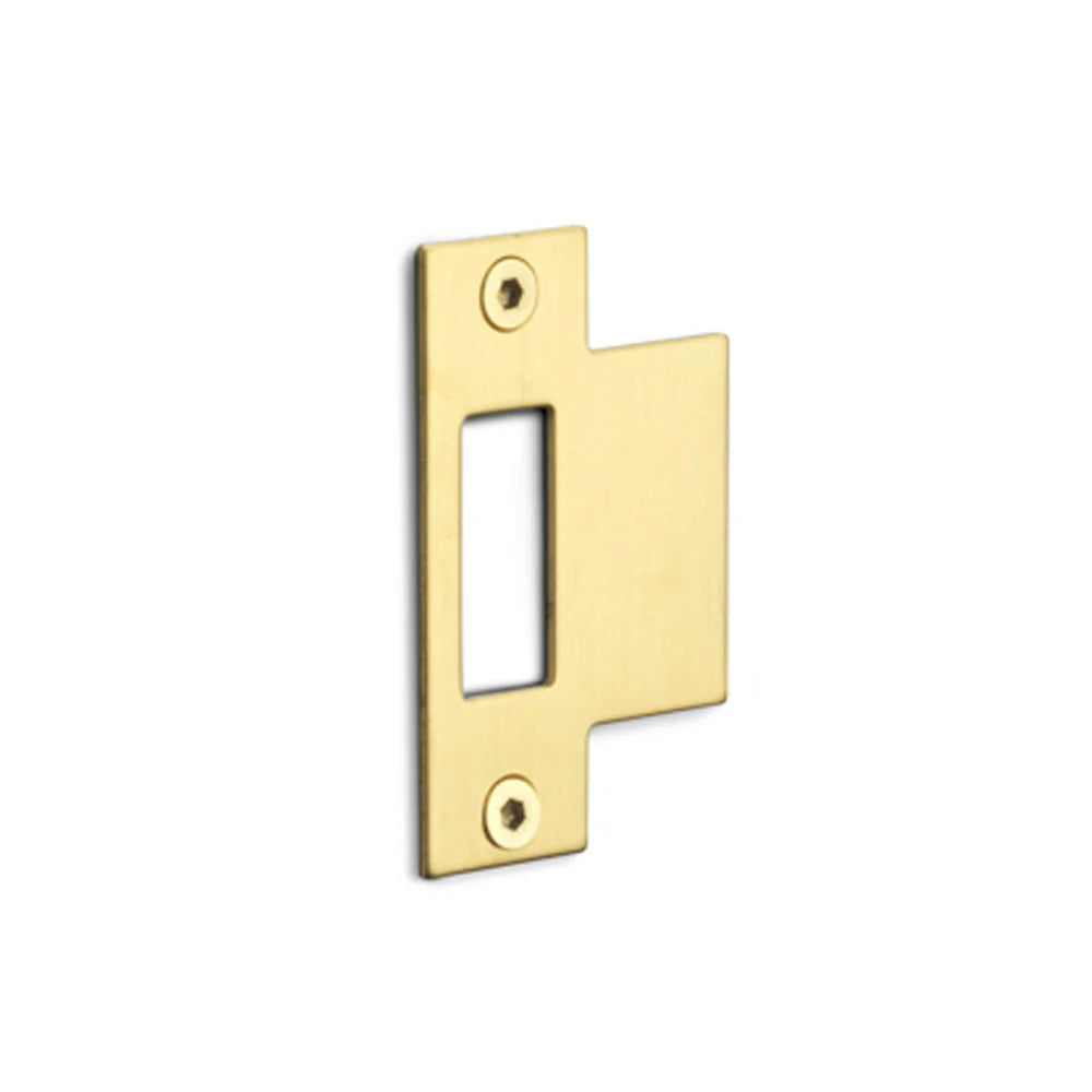 Sluitplaat loopslot mat goud