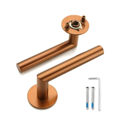 Handgreep: EDeco Ultra round flat (Donker brons)