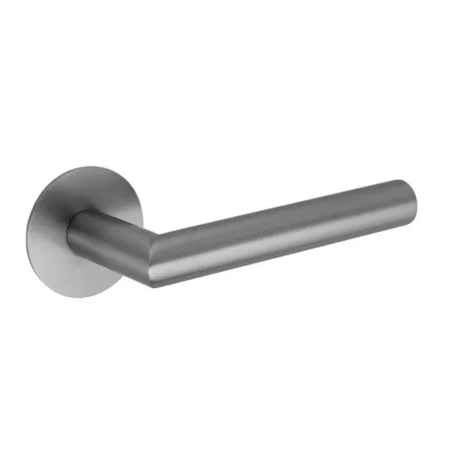 Handgreep: EDeco Ultra round flat (Gun metal)