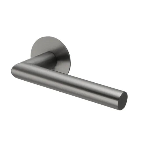 Handgreep: EDeco Ultra round flat (Gun metal)