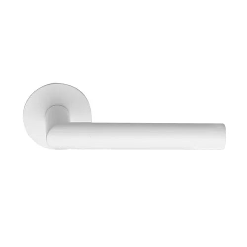 Handgreep: EDeco Ultra round flat (Mat wit)